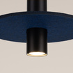 Hanglamp PELTA 1 zwart/navy