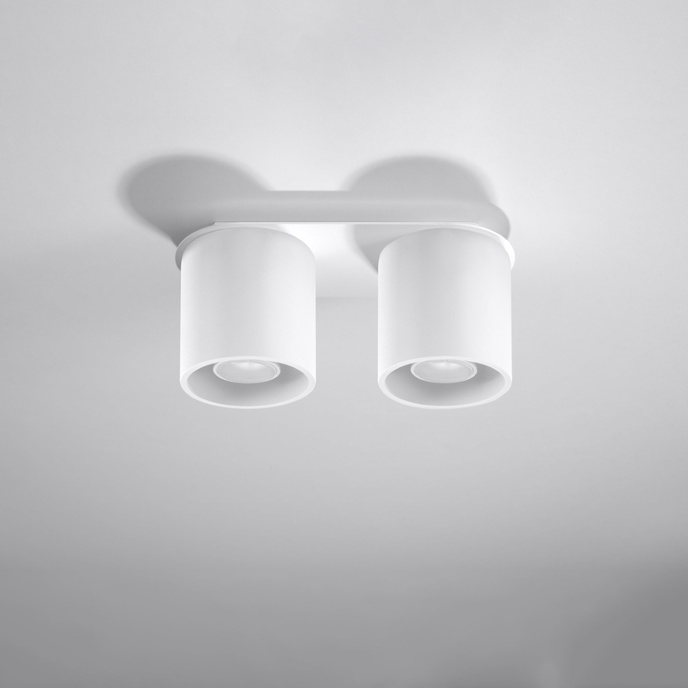 Plafondlamp ORBIS 2 wit