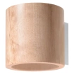 Wandlamp ORBIS naturel hout
