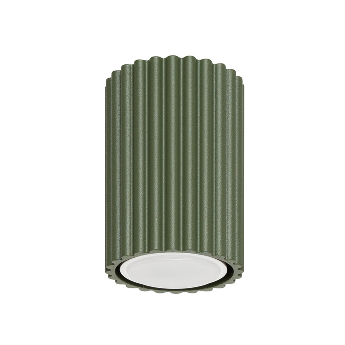 Plafondlamp KARBON 10 olijfgroen