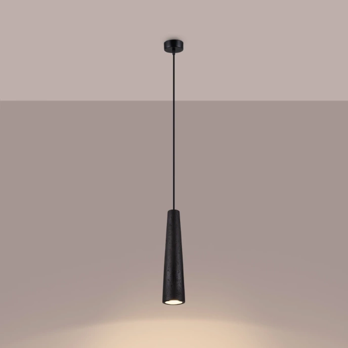 Hanglamp ELECTRA zwart beton