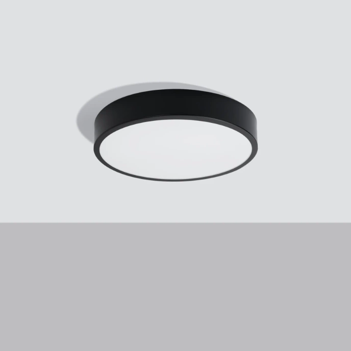 Plafondlamp ONYX 40 zwart LED 3000K