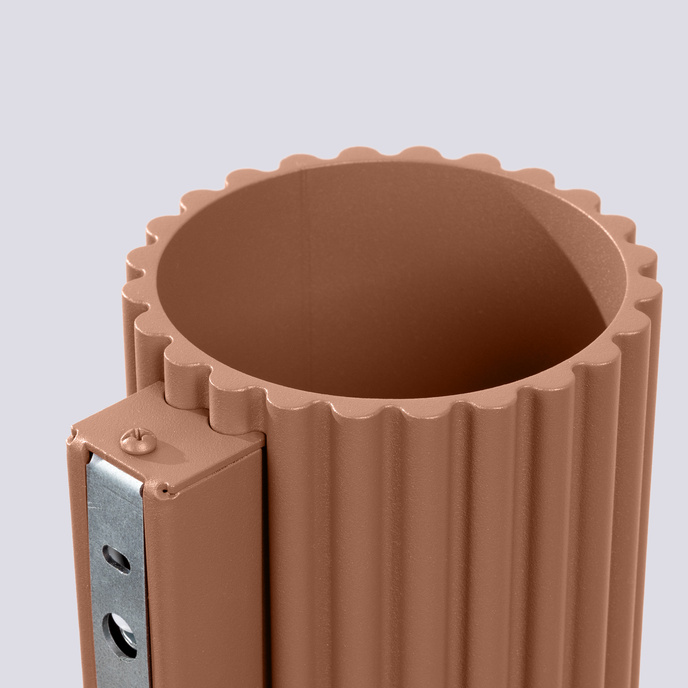 Wandlamp AURA mokka G9