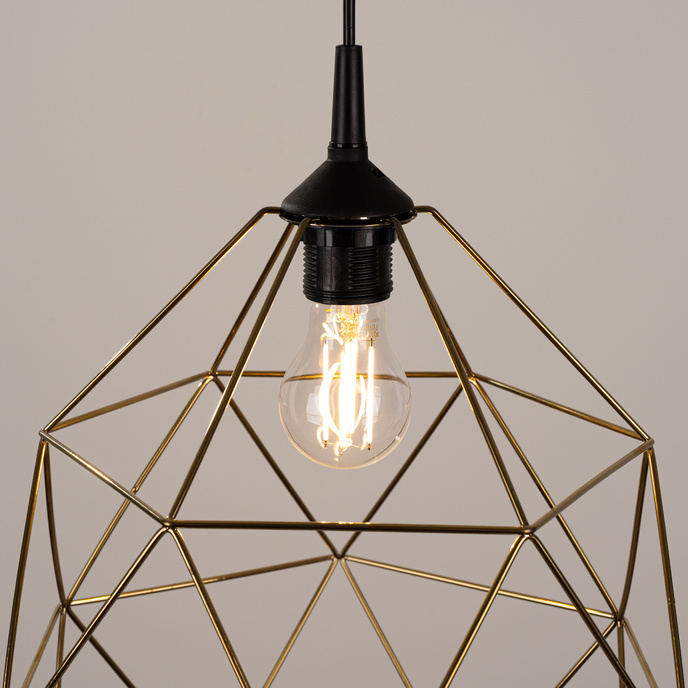 Hanglamp TRIOM 30 goud