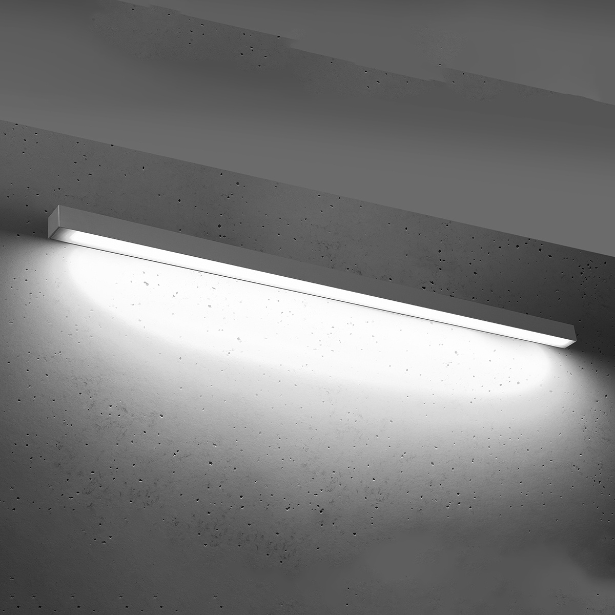 Wandlamp PINNE 150 grijs