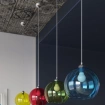 Hanglamp BALL champagne