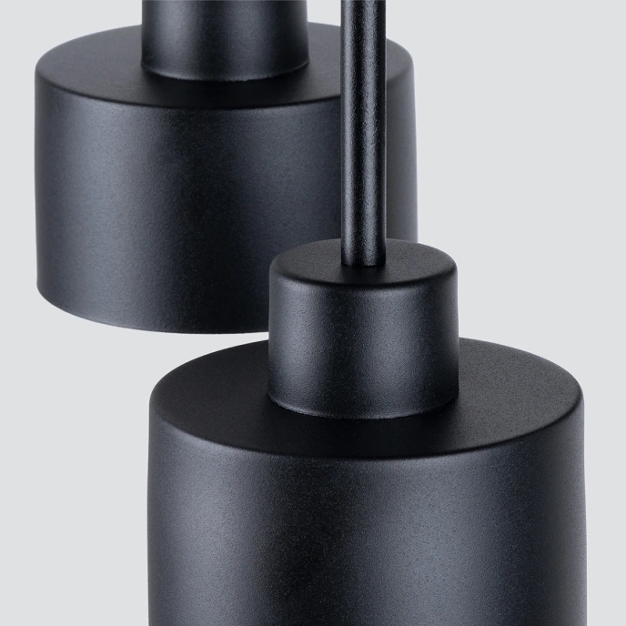 Plafondlamp SAVAR 3 zwart