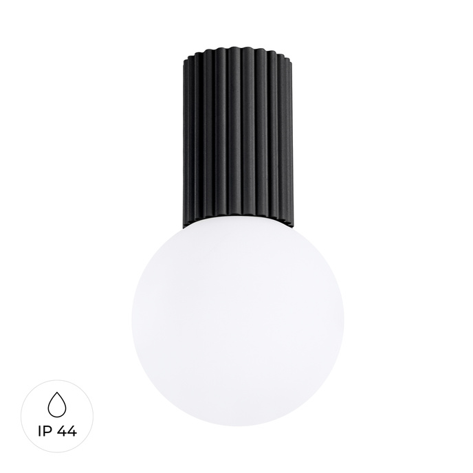 Plafondlamp HALO zwart IP44