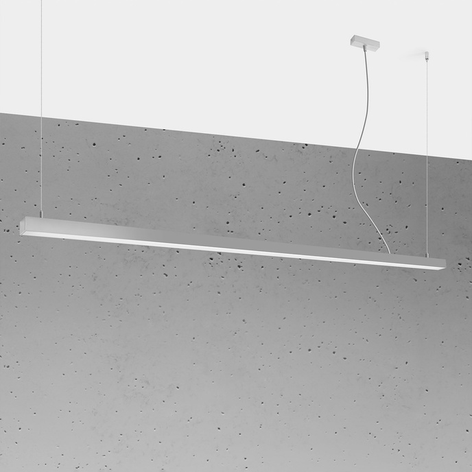 Hanglamp PINNE 200 grijs