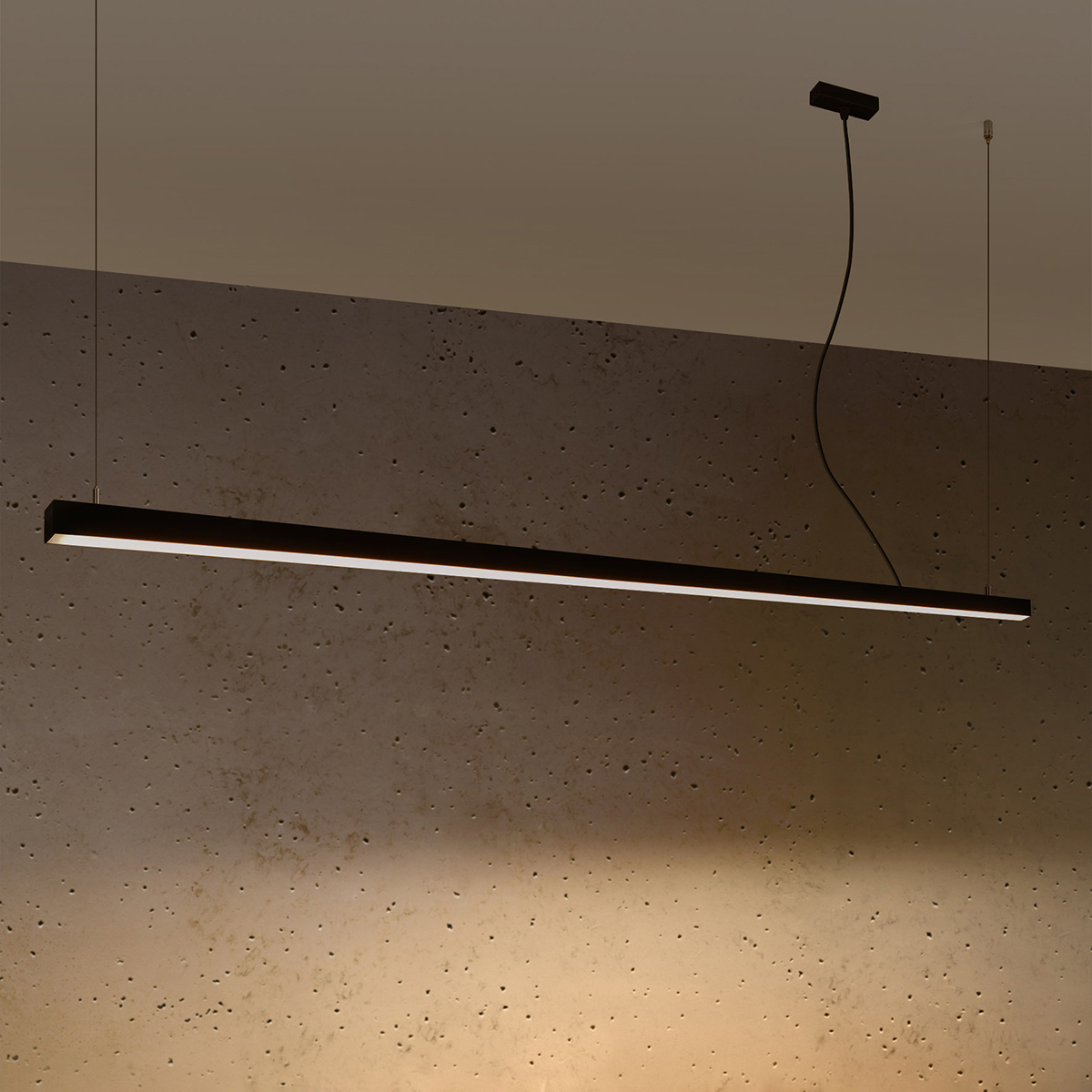 Hanglamp PINNE 200 zwart