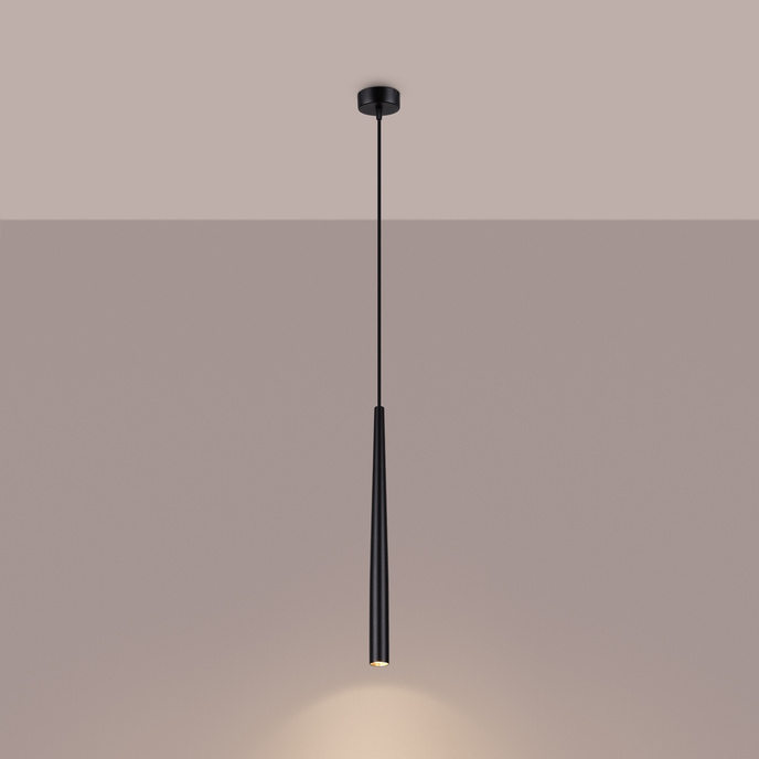 Staande lamp BLISS 1 zwart