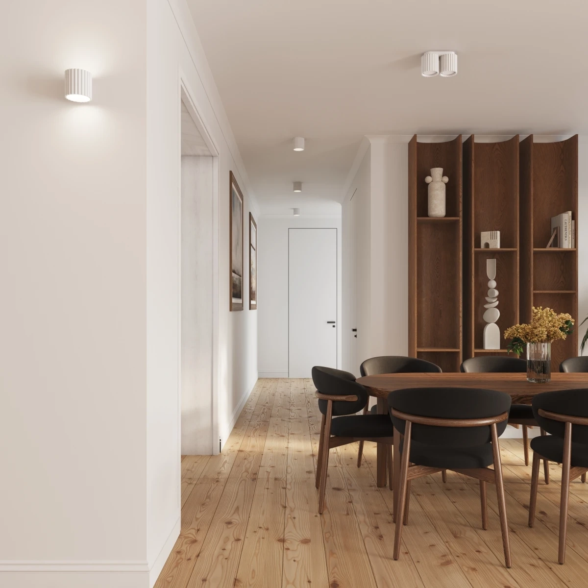 Plafondlamp AURA 1 wit GU10