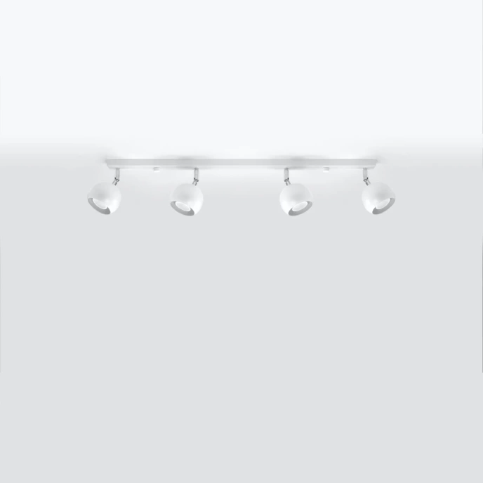 Plafondlamp OCULARE 4L wit
