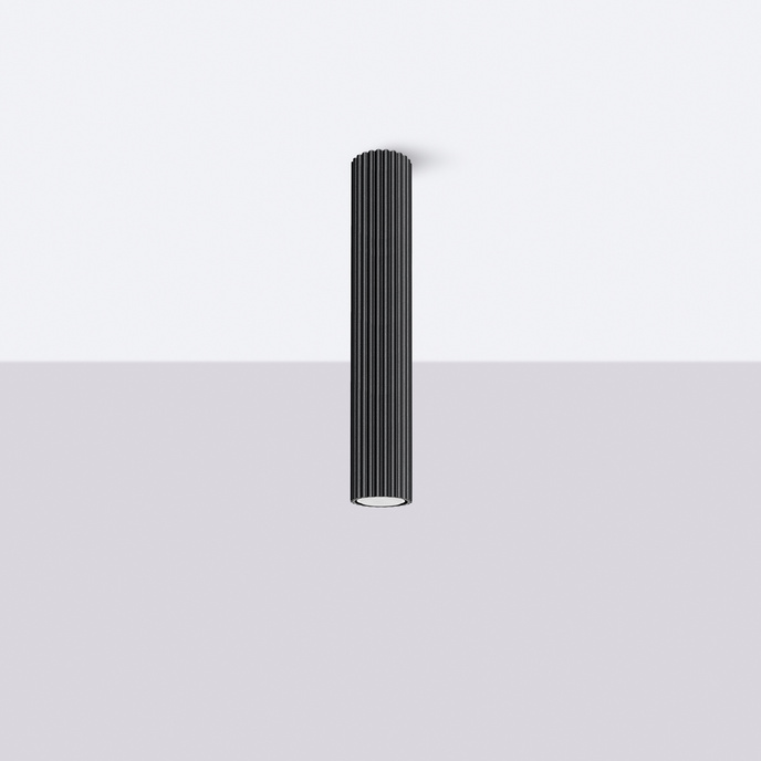 Plafondlamp KARBON 40 zwart