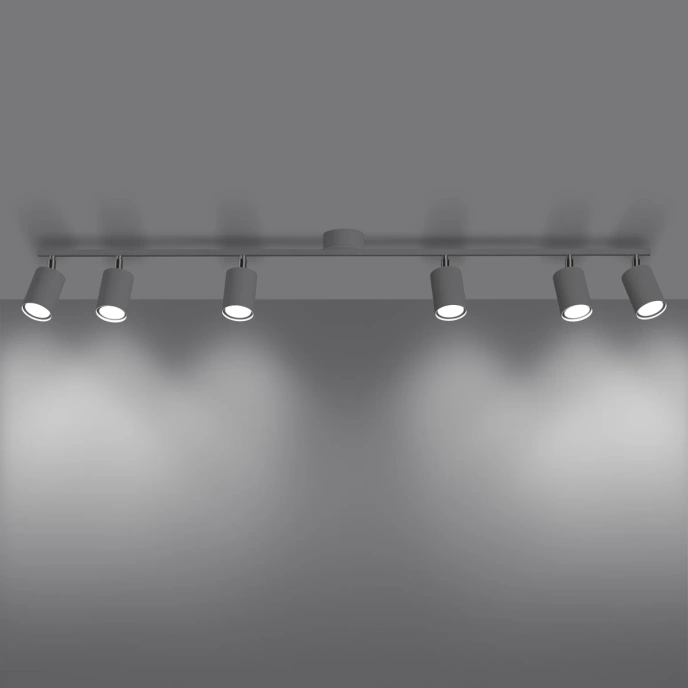 Plafondlamp LEMMI 6L wit