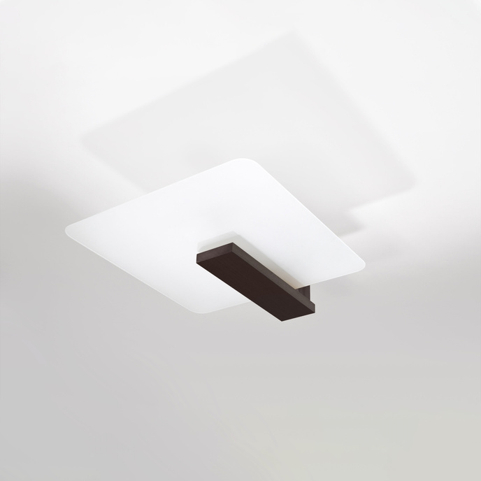 Plafondlamp LAPPO wengé