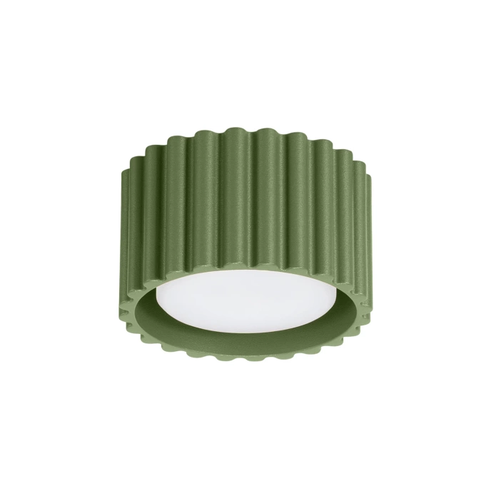 Plafondlamp AURA 1 olijfgroen Gx53