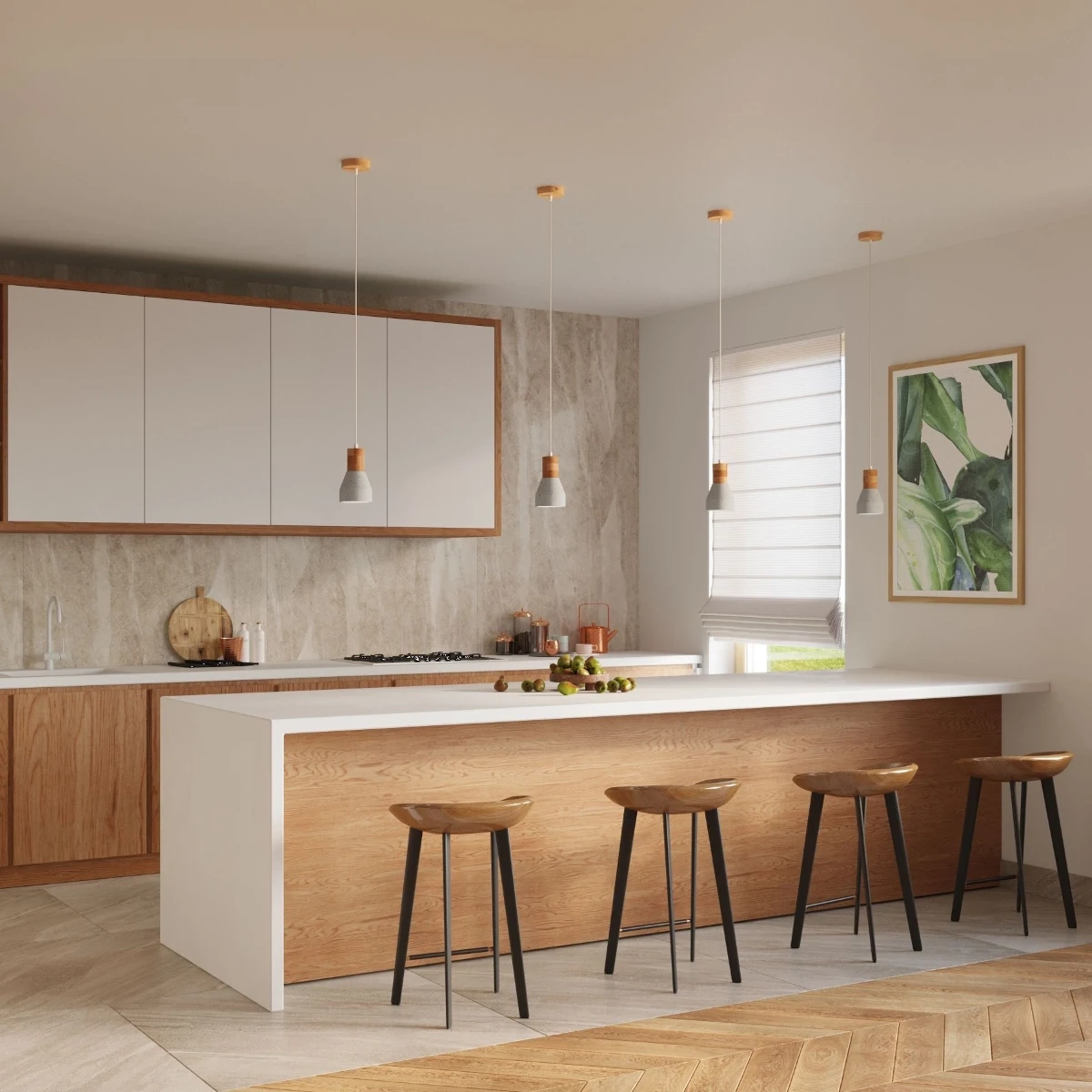 Hanglamp QUBIC grijs