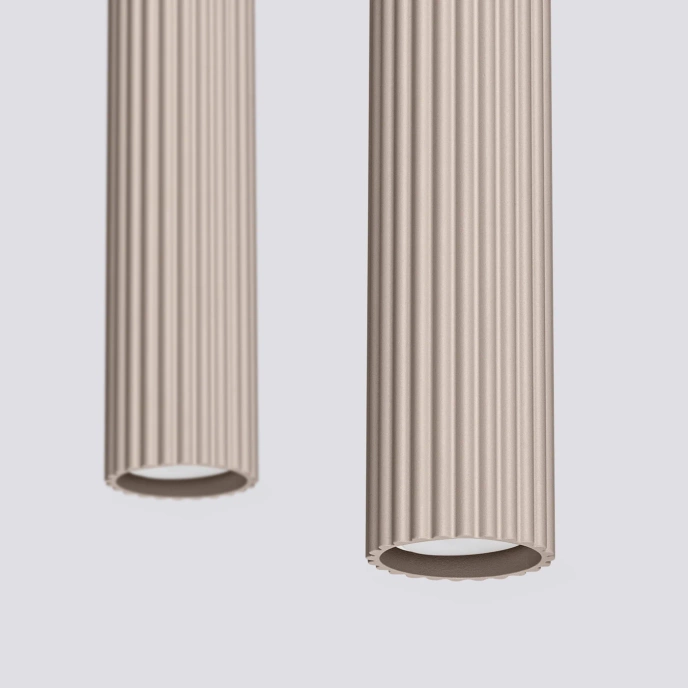 Hanglamp KARBON 2 taupe