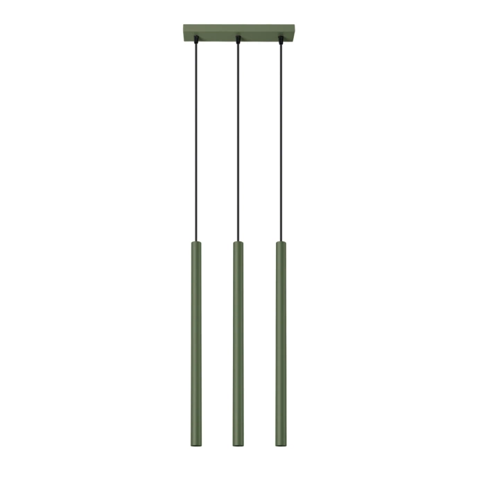 Hanglamp PASTELO 3 olijfgroen