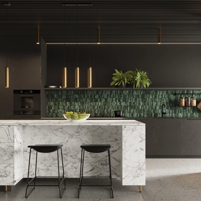 Hanglamp LAGOS 1 gepolijst goud