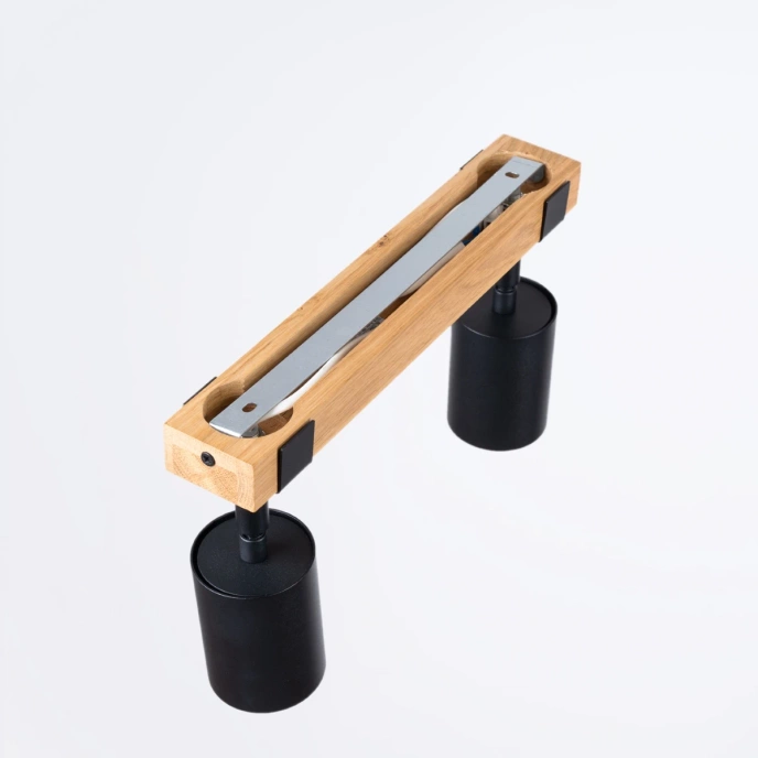 Plafondlamp FAGER 2 zwart