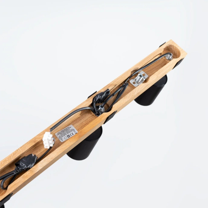 Plafondlamp FAGER 4L zwart