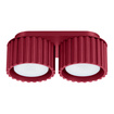 Plafondlamp AURA 2 bordeaux Gx53