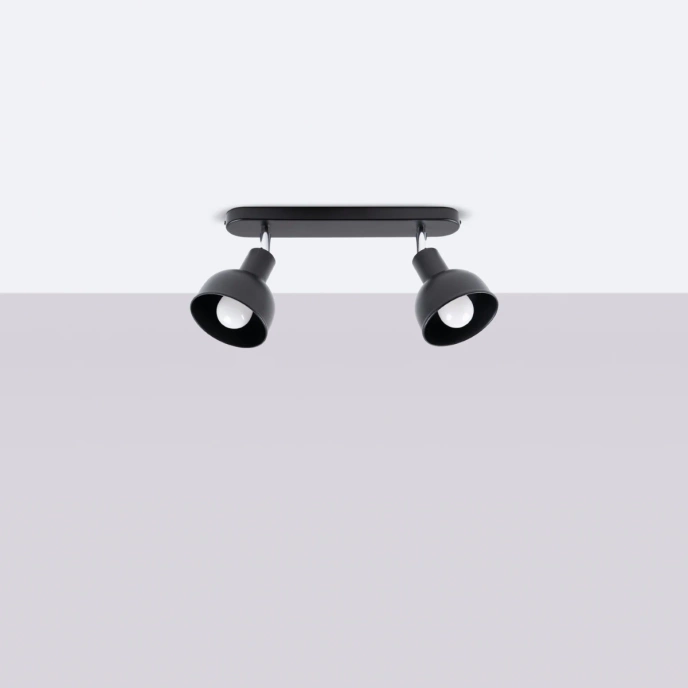 Plafondlamp ELBA 2 zwart