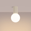 Plafondlamp HALO beige IP44