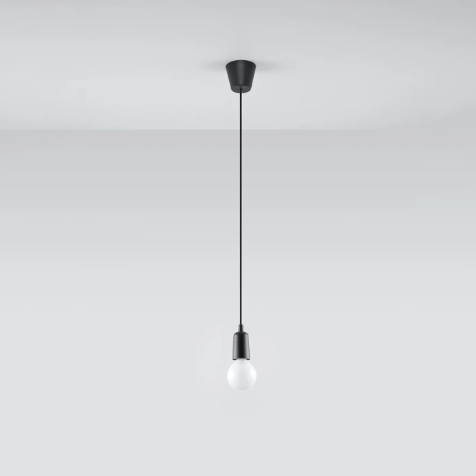 Hanglamp DIEGO 1 zwart