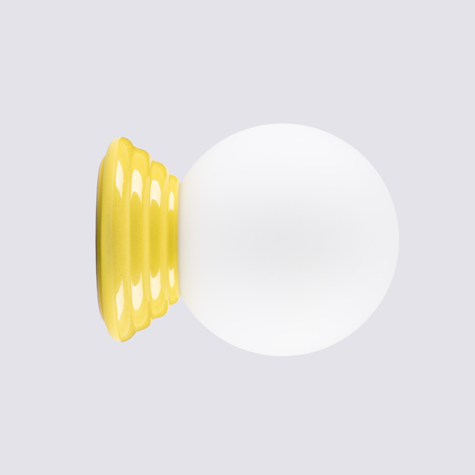 Wandlamp ZORI geel IP44