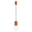 Hanglamp HALO 1 rood ochra