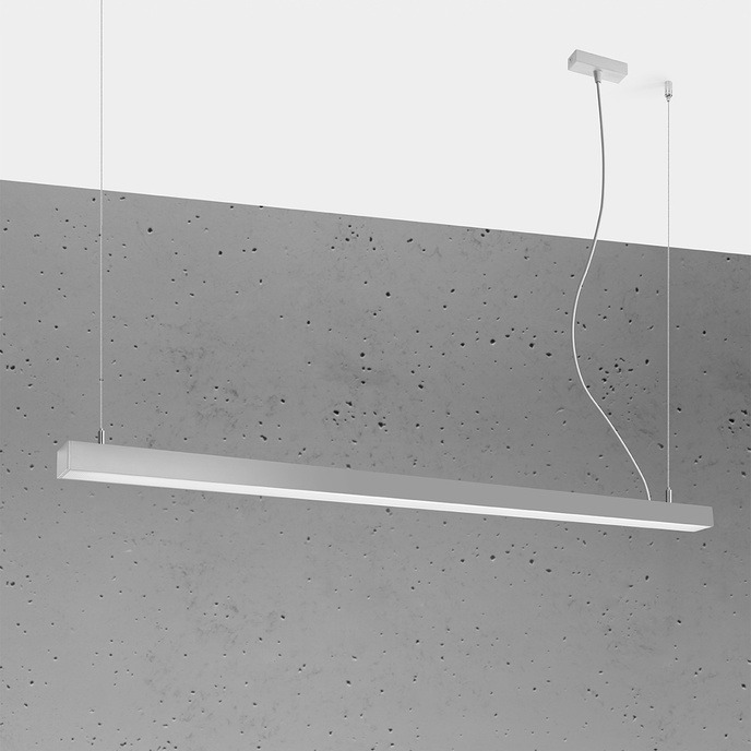 Hanglamp PINNE 150 grijs