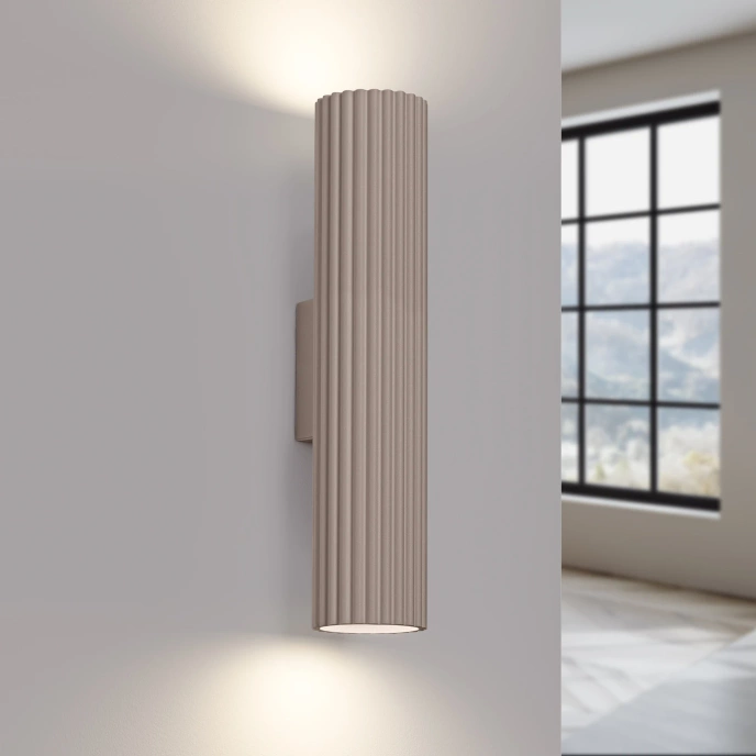 Wandlamp KARBON 30 taupe