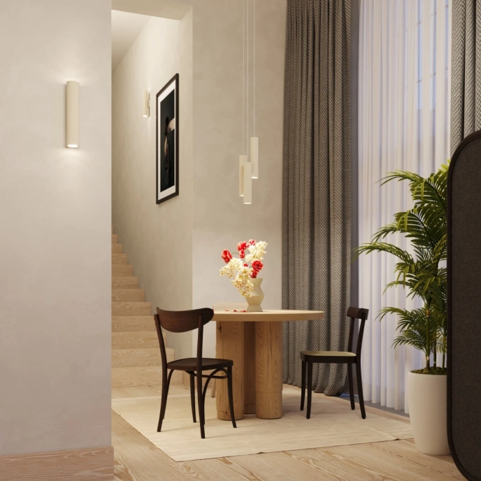 Hanglamp LAGOS 1 beige