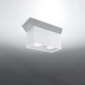Plafondlamp QUAD wit