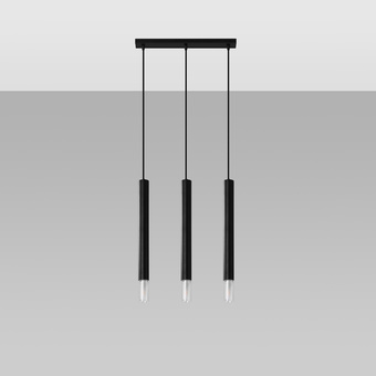 Hanglamp WEZYR 3 zwart