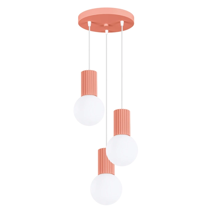Hanglamp HALO 3P perzik