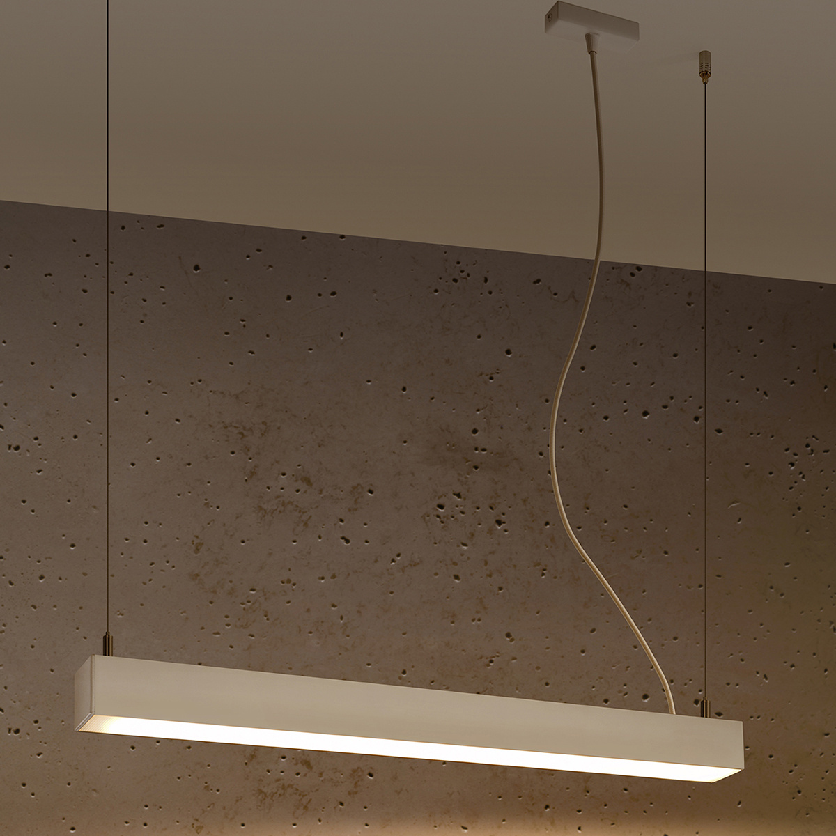 Hanglamp PINNE 67 wit