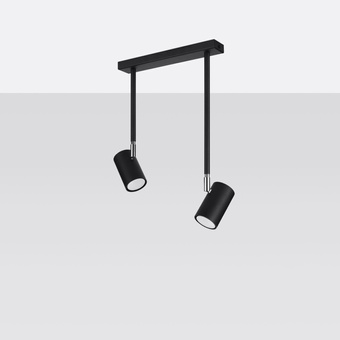 Plafondlamp NORANO 2 zwart