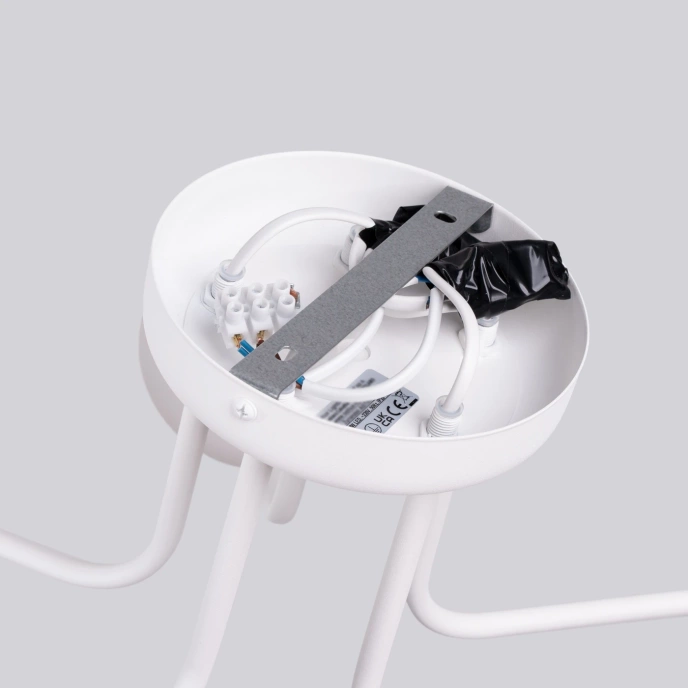 Kroonluchter ASTRAL 5 wit