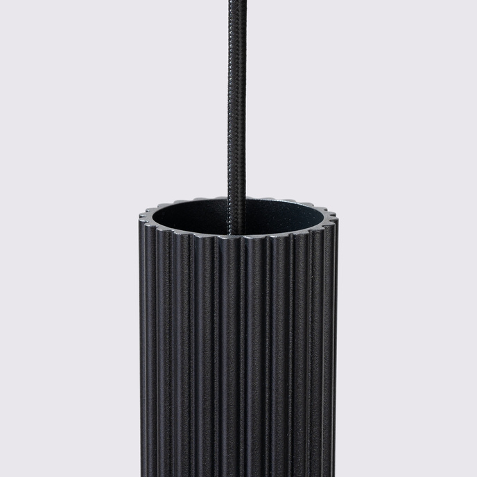 Hanglamp KARBON 3L zwart