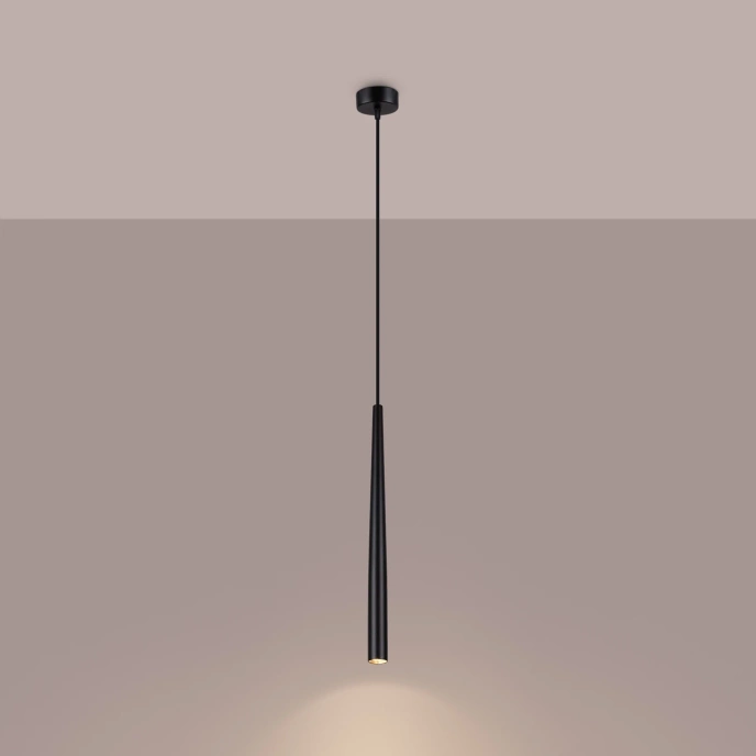 Staande lamp BLISS 1 zwart