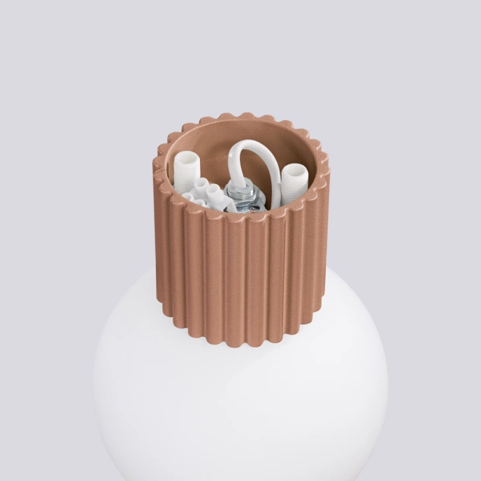 Wandlamp HALO mokka IP44