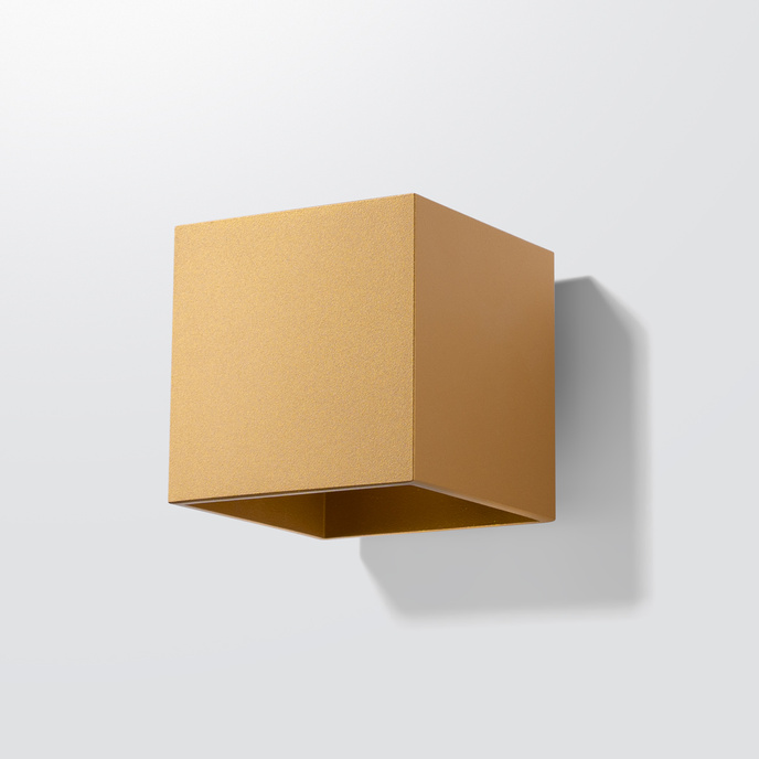 Wandlamp QUAD 1 goud