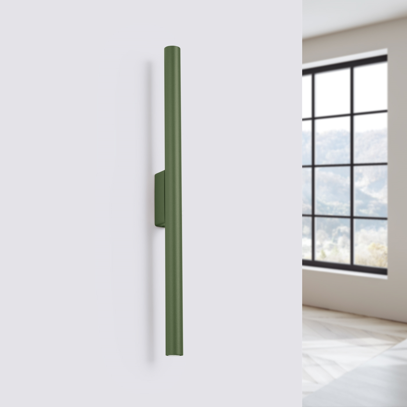 Wandlamp PASTELO 2 olijfgroen