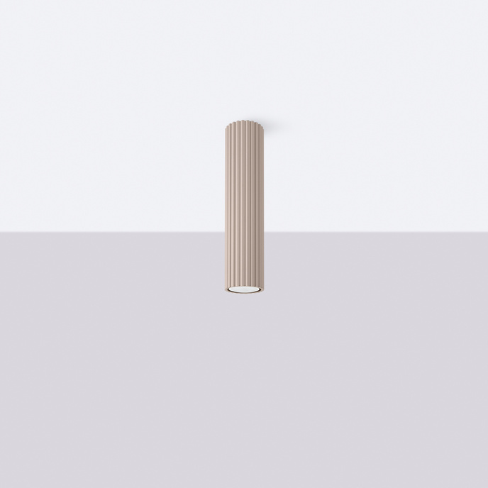 Plafondlamp KARBON 30 taupe