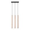 Hanglamp PASTELO 3L hout