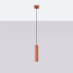 Hanglamp LAGOS 1 rood oker
